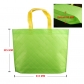 5 pcs Plaid Eco friendly Non Woven Bags for Cloth with Handle Non-woven Bag Manufacturer